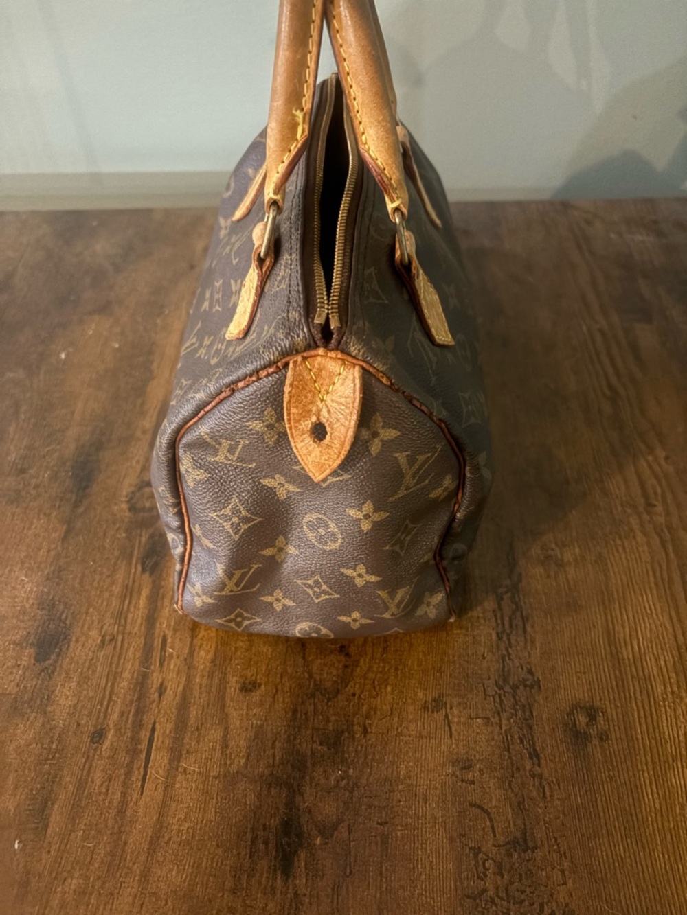 Louis Vuitton Brown Monogram Canvas Speedy 25 - Picture 3 of 8